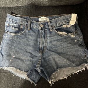 Abercrombie Denim Distressed Women's Shorts